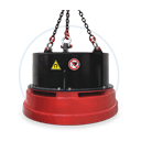 Magnets with built-in battery