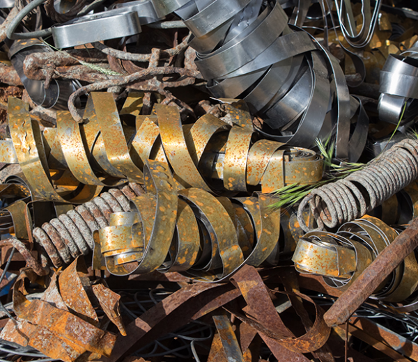 Optimizing the management of ferrous waste