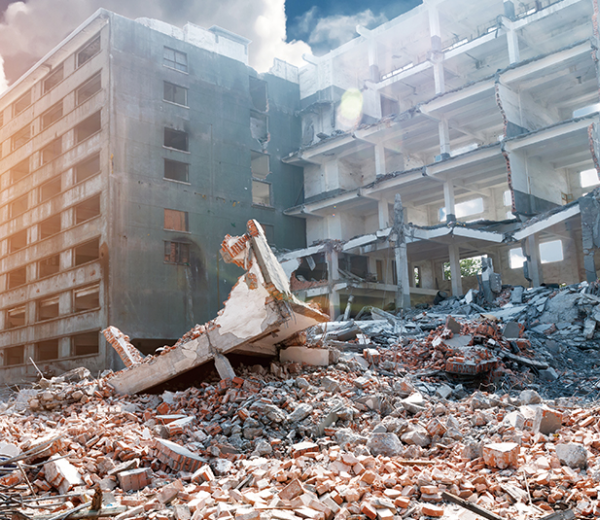 Handling the remains of a demolition. Magnet or Grapple?