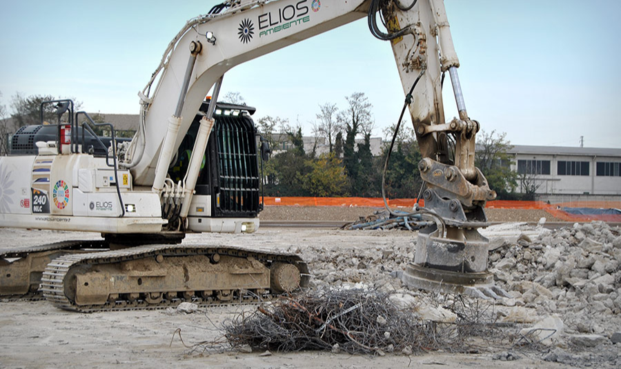 ATIB Magnetics sur Recycling Web AM114 ID, protagoniste sur le chantier d'Elios Ambiente