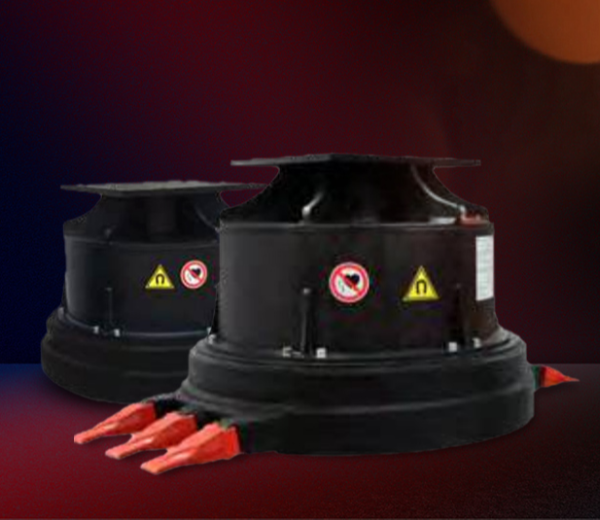 Nuovo magnete idraulico AM 138 per escavatori da 36 tonnellate